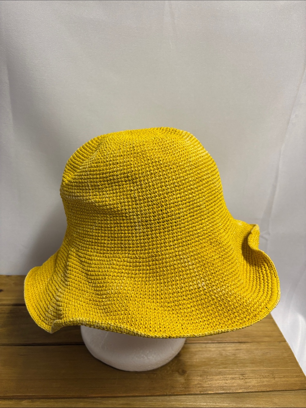 Ruslan Baginskiy Linen Bucket Hat Golden Yellow One Size